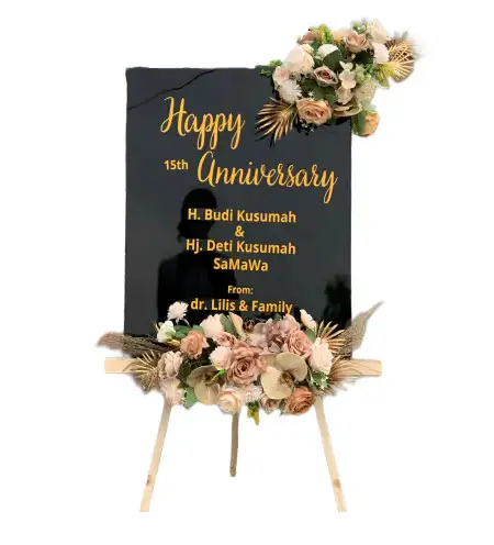Papan Bunga Akrilik Cikancung
